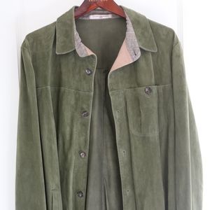 Army Green swede jacket
